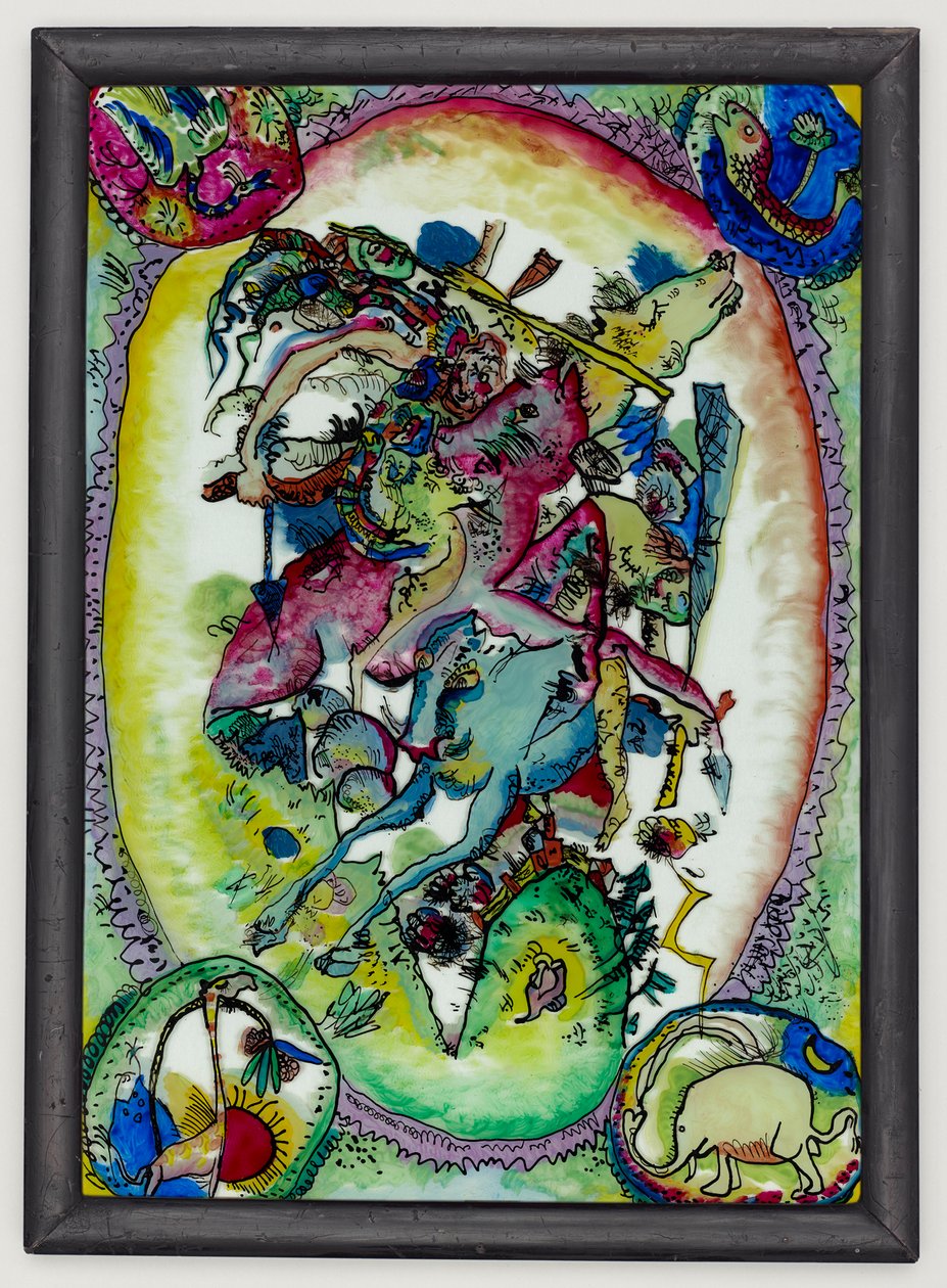 Apocalyptic Riders II by Wassily Kandinsky