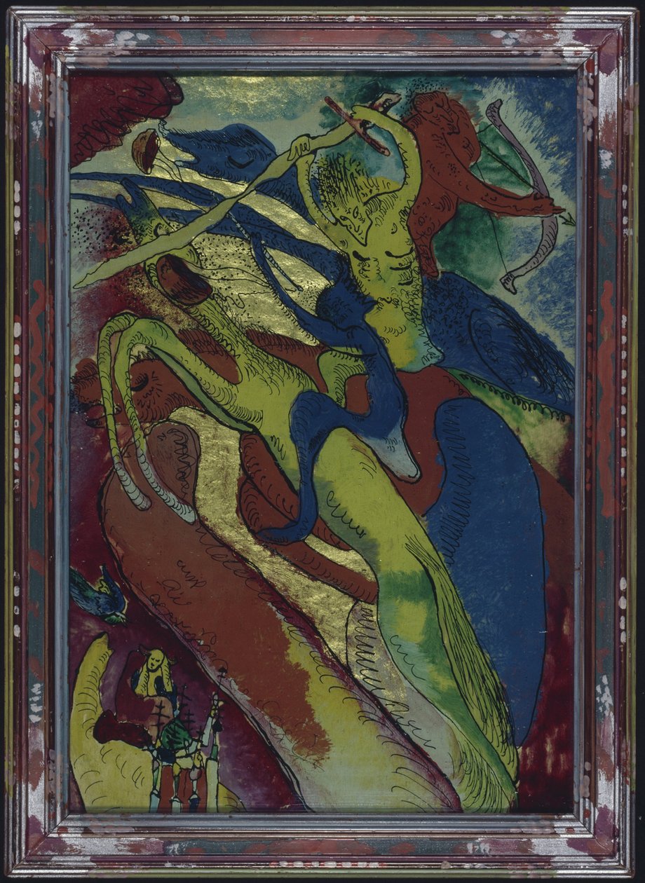 Apocalyptic Riders I by Wassily Kandinsky