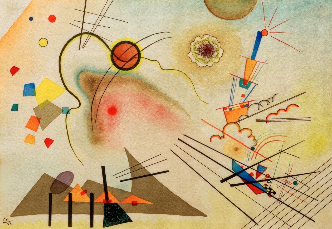 Watercolor No. 606 by Wassily Kandinsky