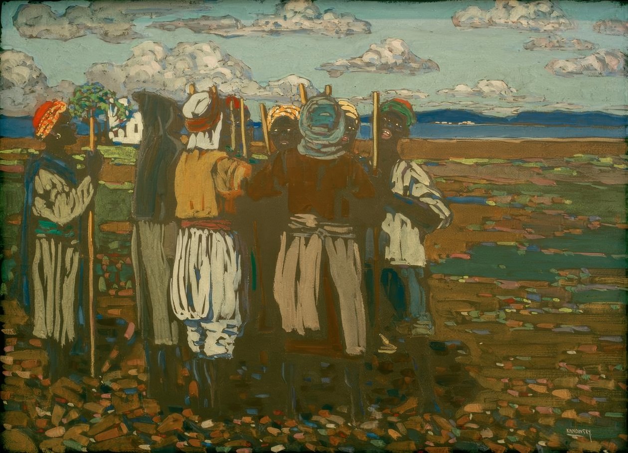Working Slaves by Wassily Kandinsky