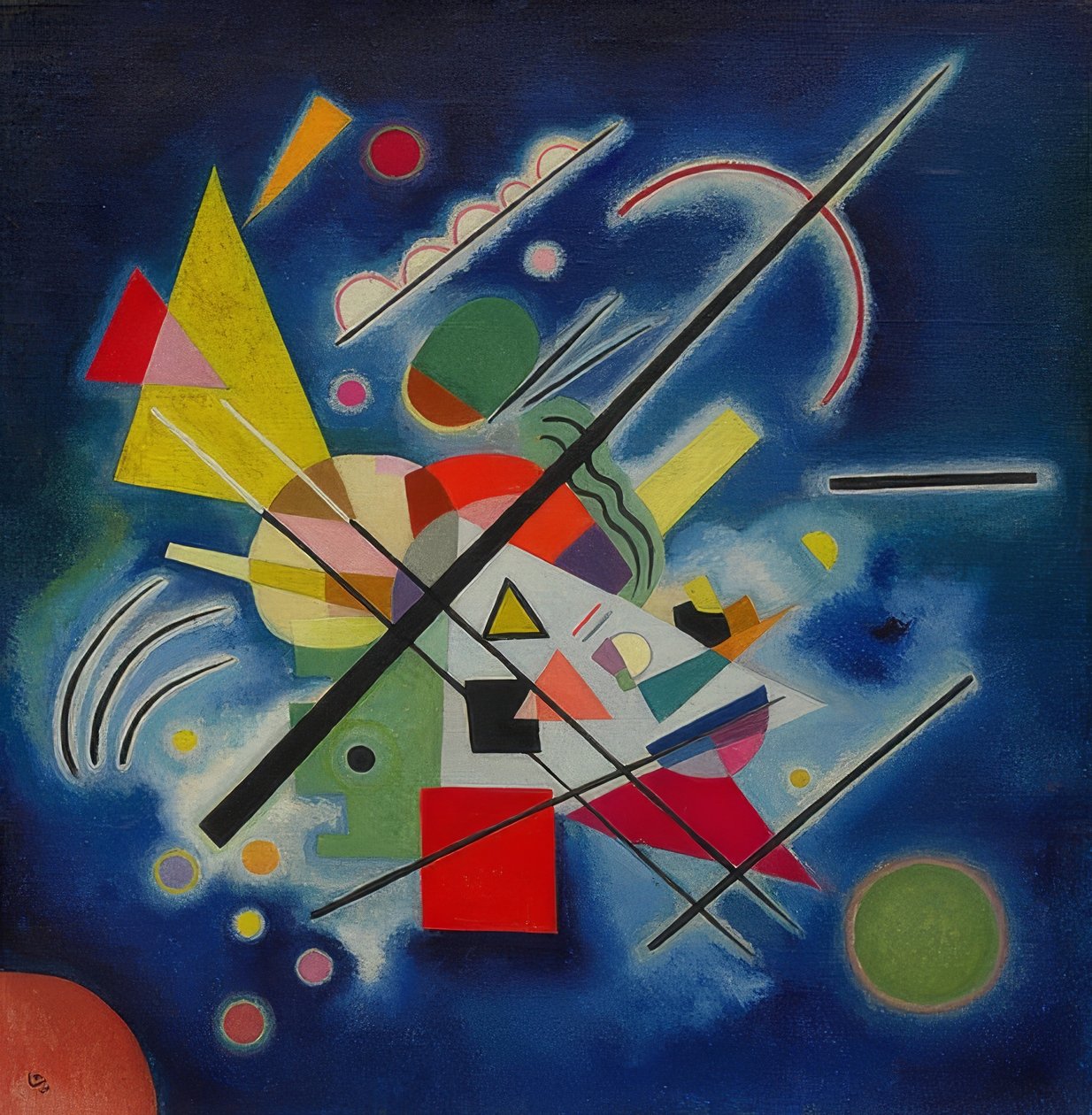 Blue Picture by Wassily Kandinsky