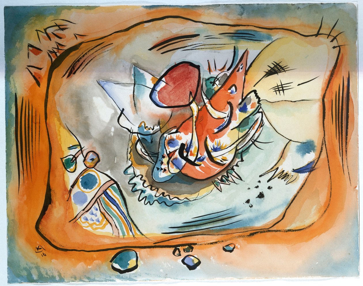 Composition by Wassily Kandinsky