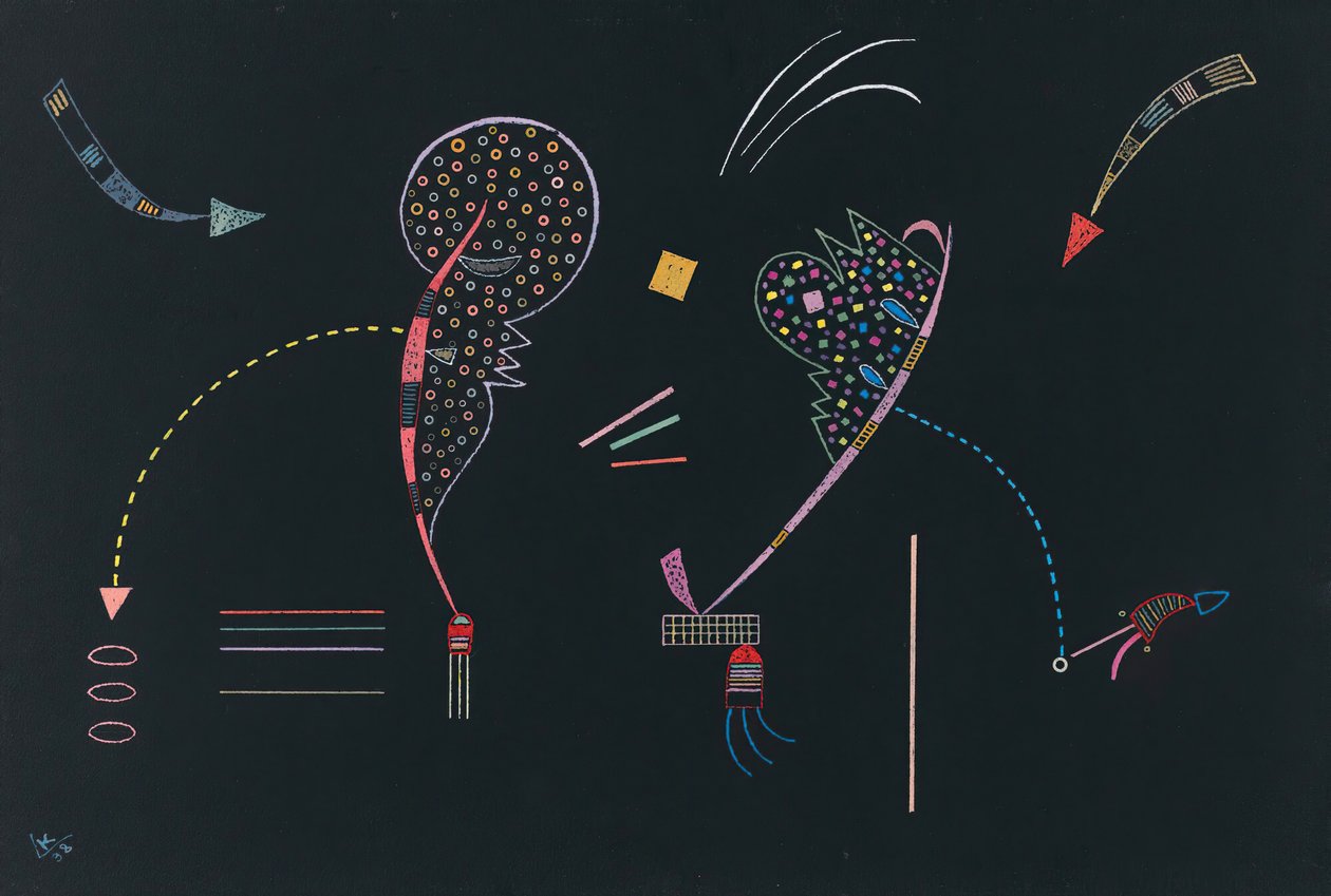 Two Sides by Wassily Kandinsky