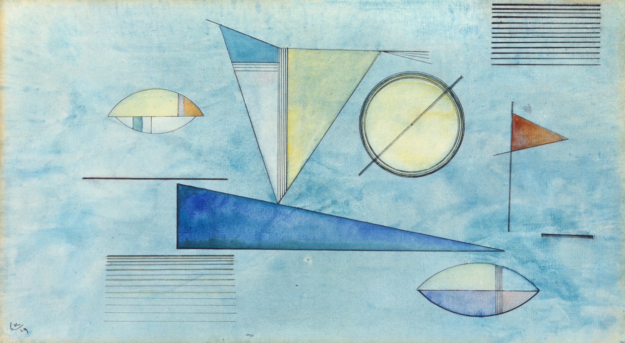 Dunst, Or Gruner Dunst by Wassily Kandinsky