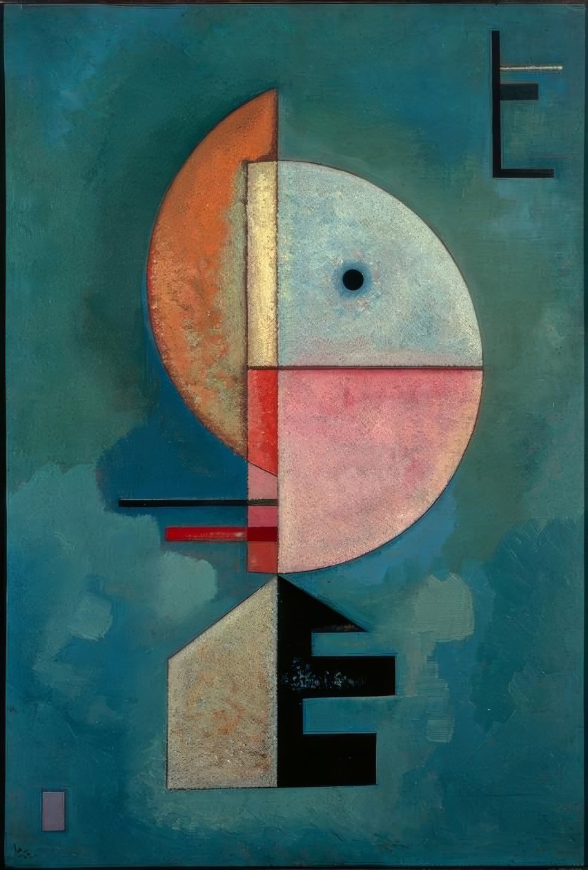 Upwards by Wassily Kandinsky