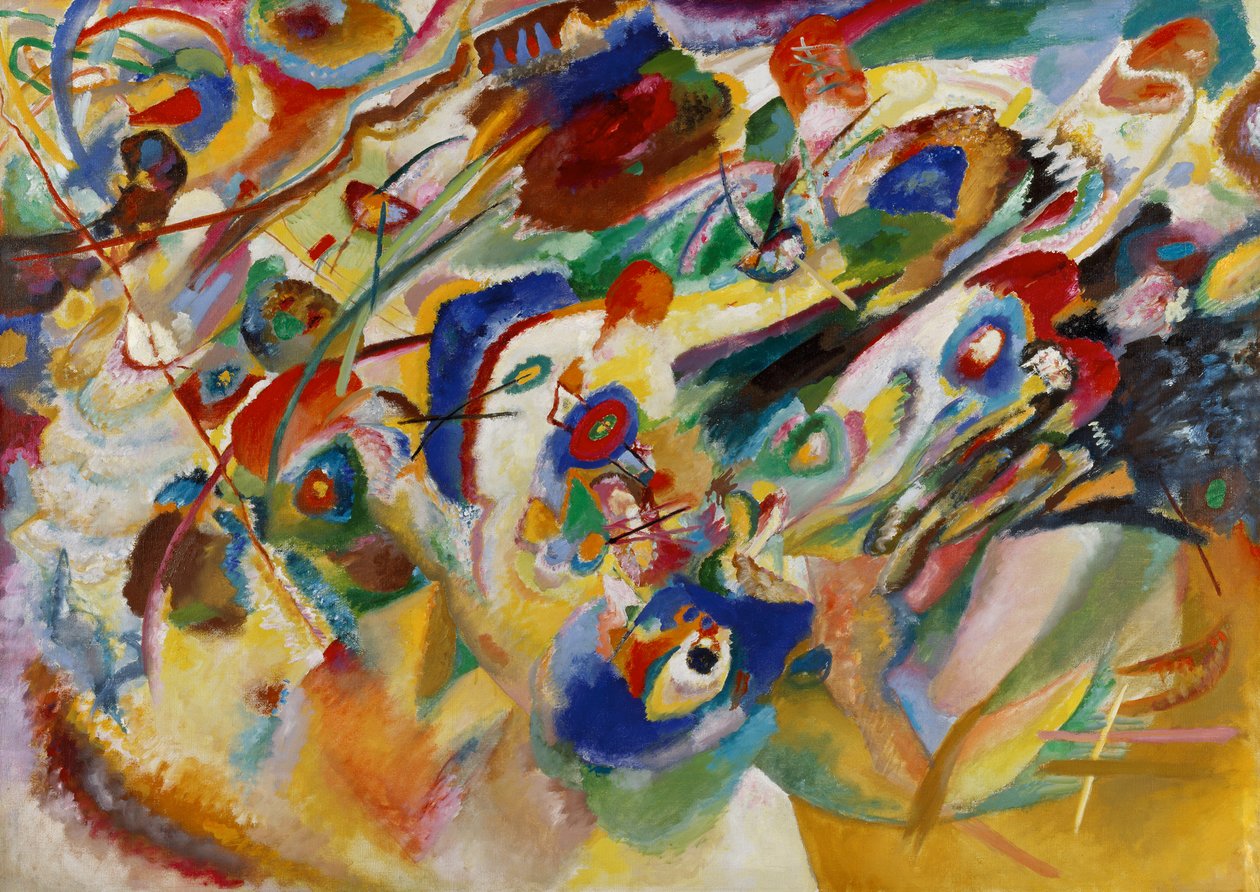 Design 2 for Composition VII by Wassily Kandinsky