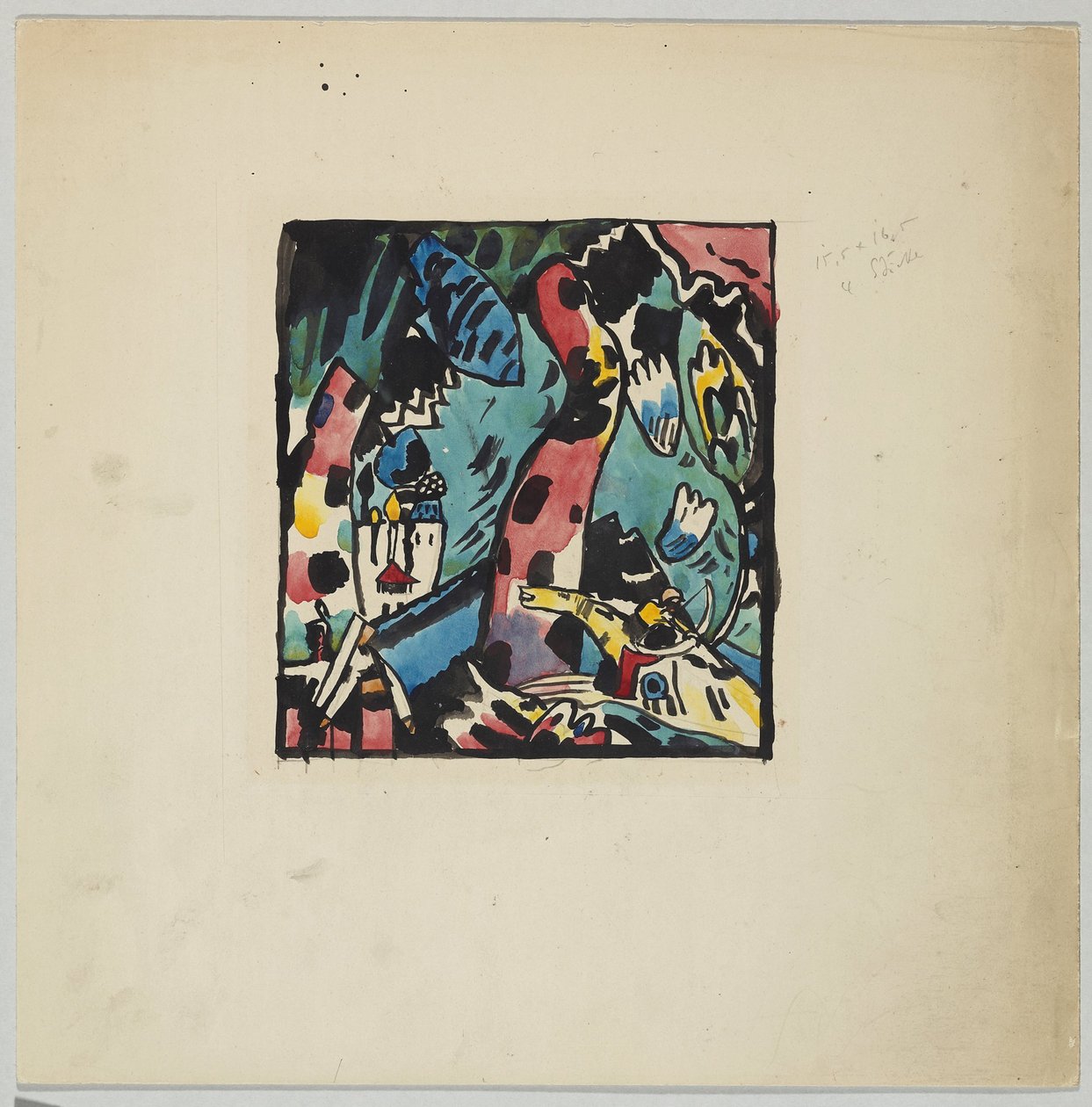 Design for the Color Woodcut 