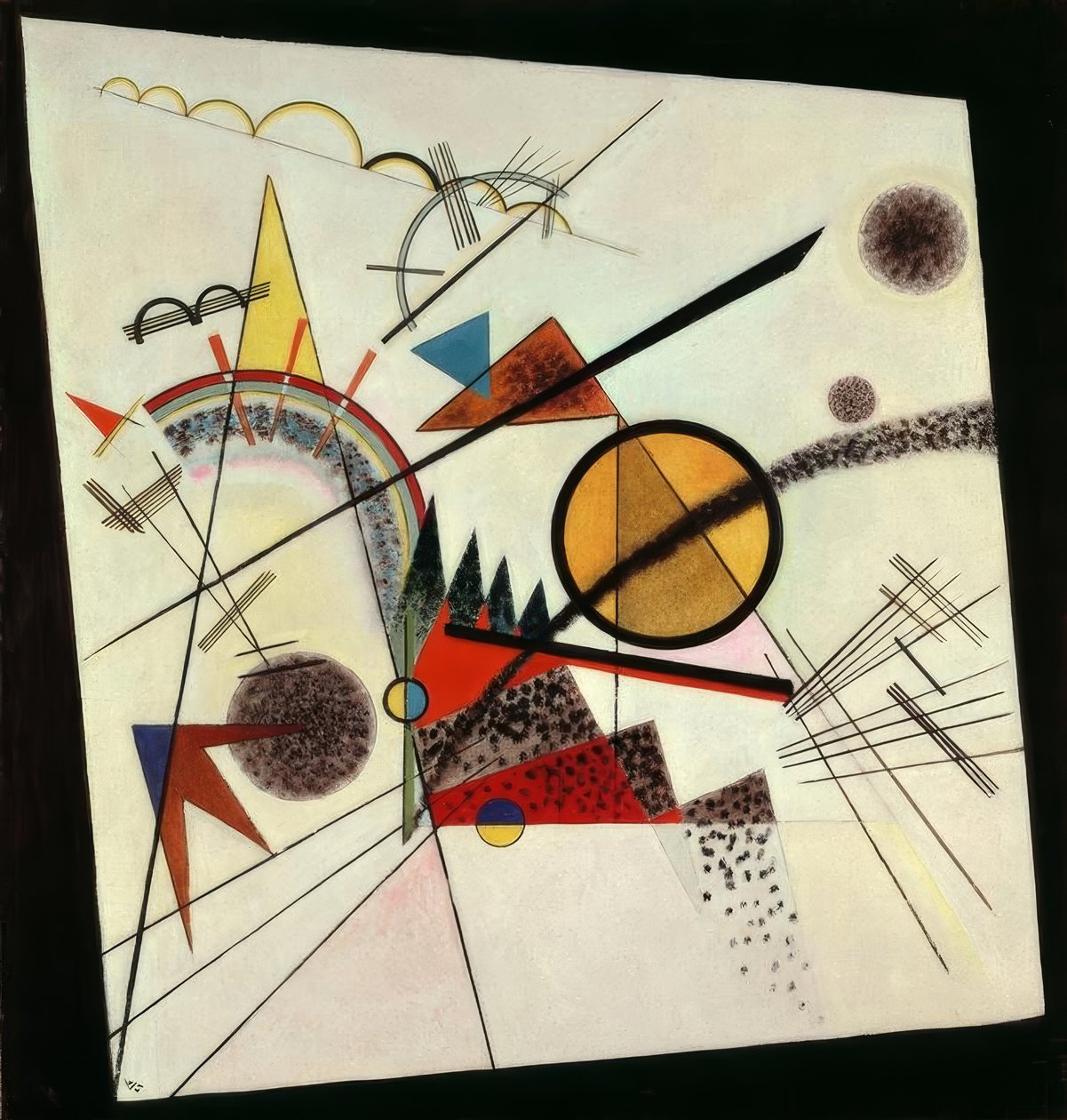 In the Black Square by Wassily Kandinsky