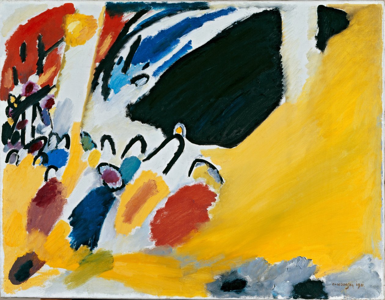 Impression III (Concert) by Wassily Kandinsky