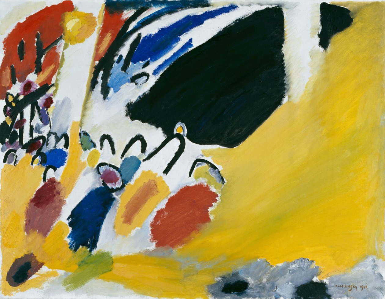 Impression III Concert by Wassily Kandinsky