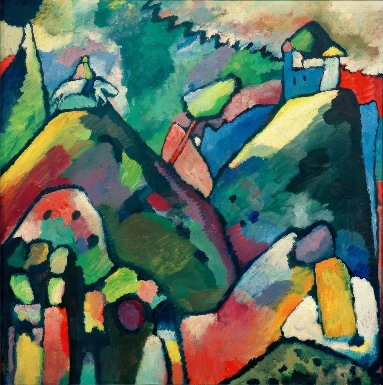 Improvisation 9 by Wassily Kandinsky