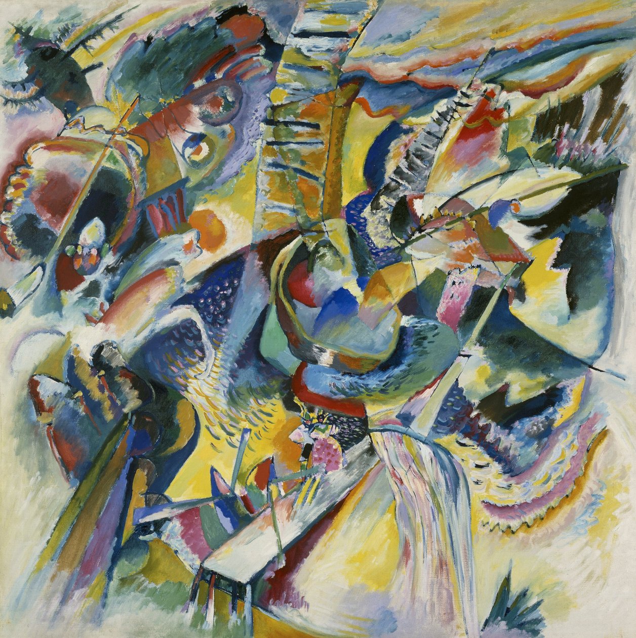 Improvisation Gorge by Wassily Kandinsky