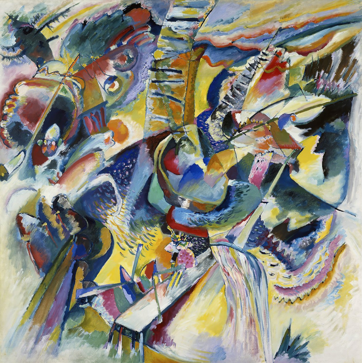 Improvisation Klamm by Wassily Kandinsky