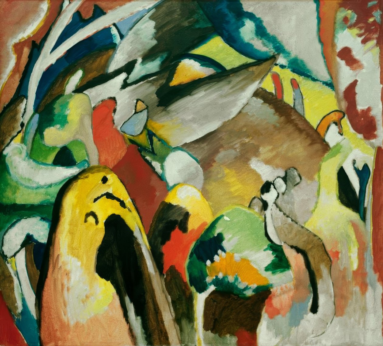 Improvisation No. 19a by Wassily Kandinsky