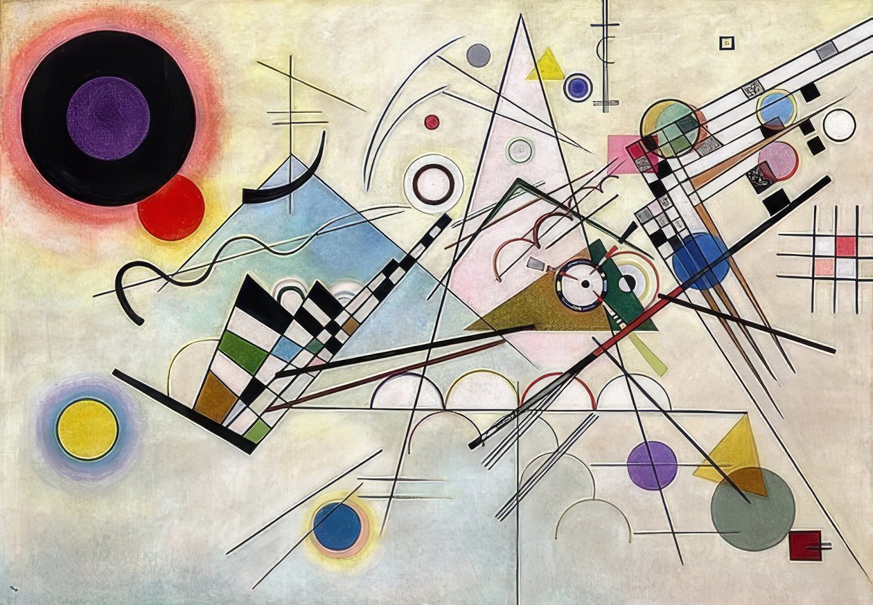 Composition 8. 1923 by Wassily Kandinsky