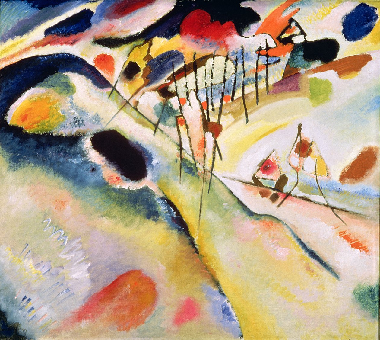 Landscape by Wassily Kandinsky
