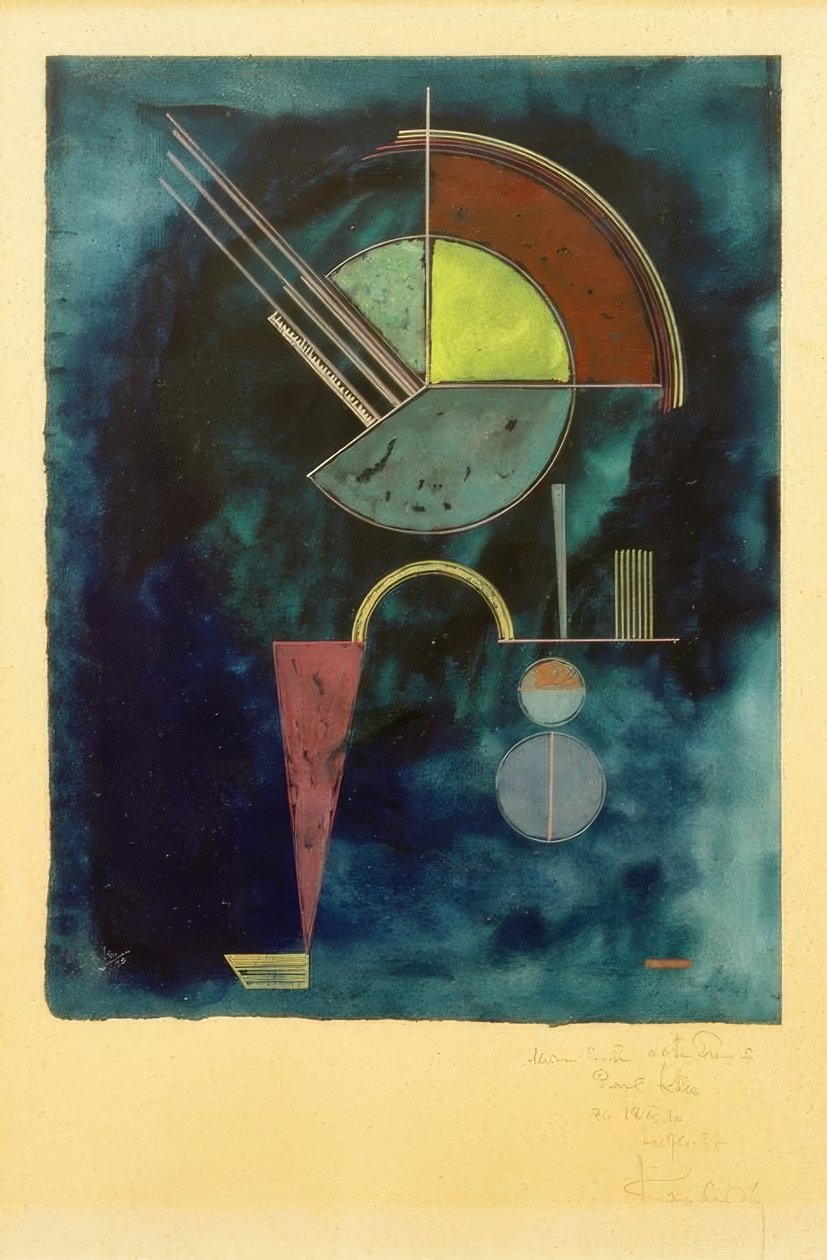 Weak Support by Wassily Kandinsky