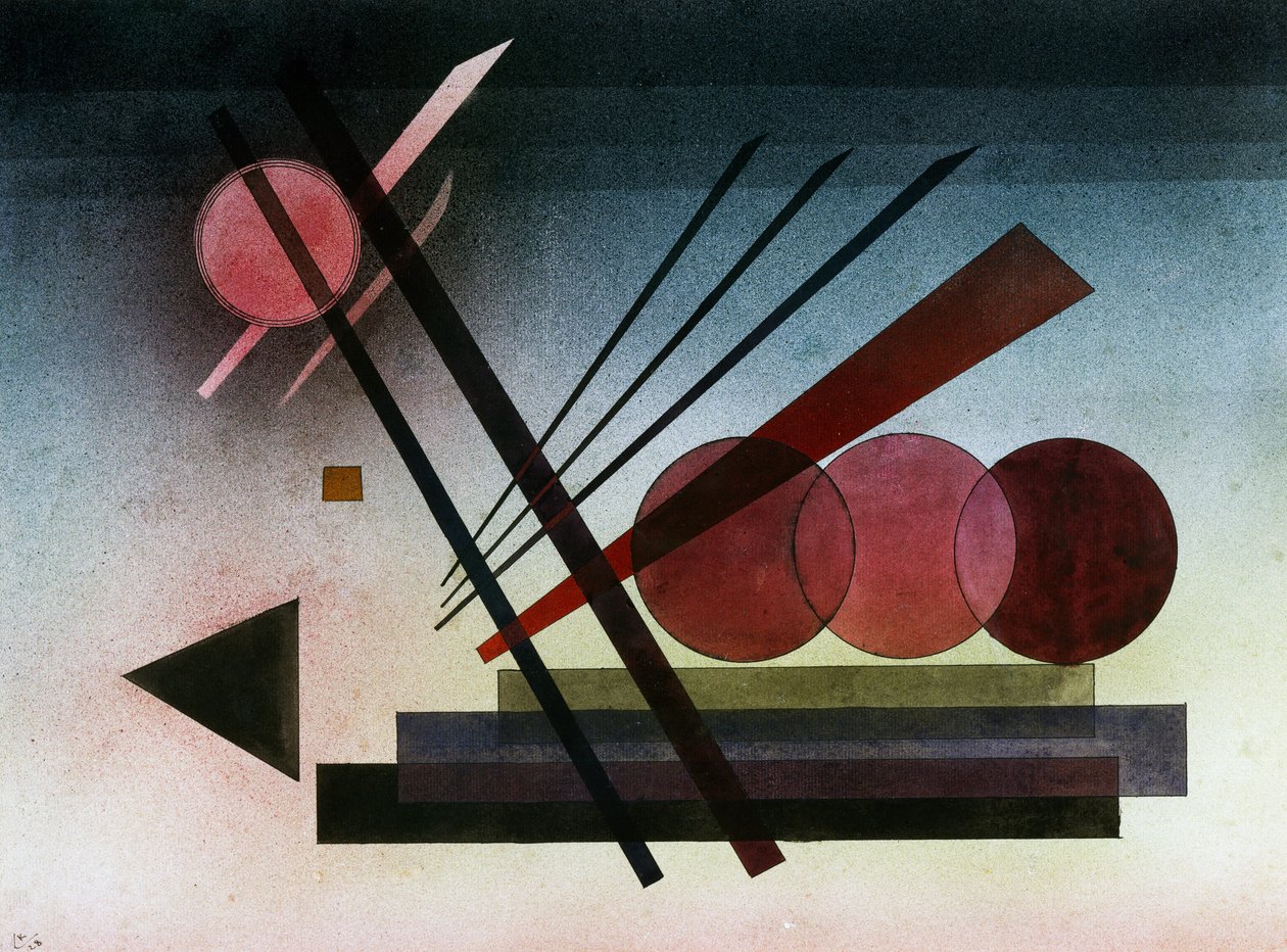 Floating Power by Wassily Kandinsky