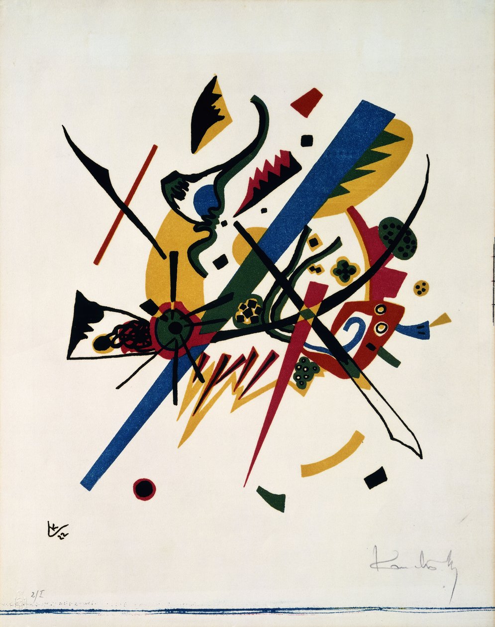 Small Worlds by Wassily Kandinsky
