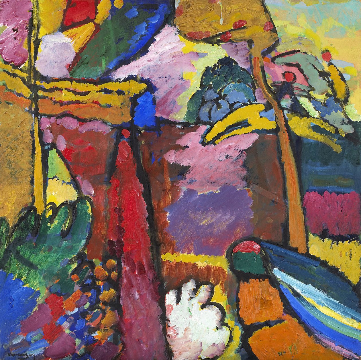 Study for Improvisation V, 1910 by Wassily Kandinsky