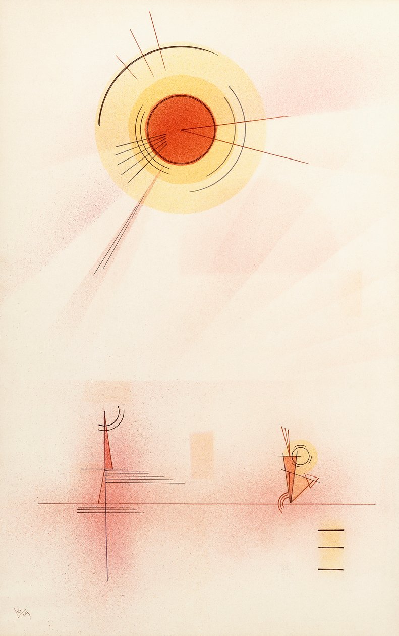 Sunshine by Wassily Kandinsky