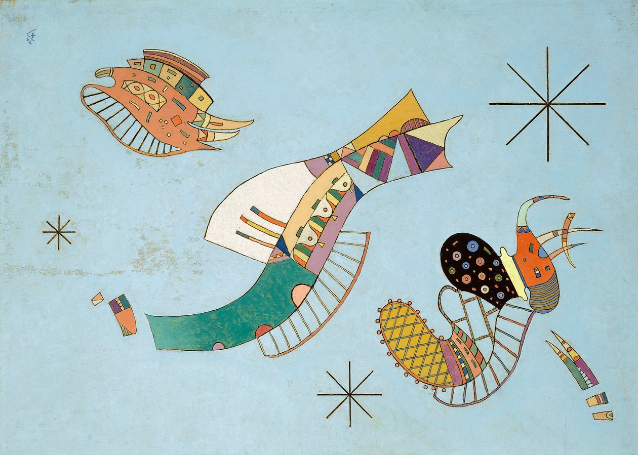 Three Stars by Wassily Kandinsky