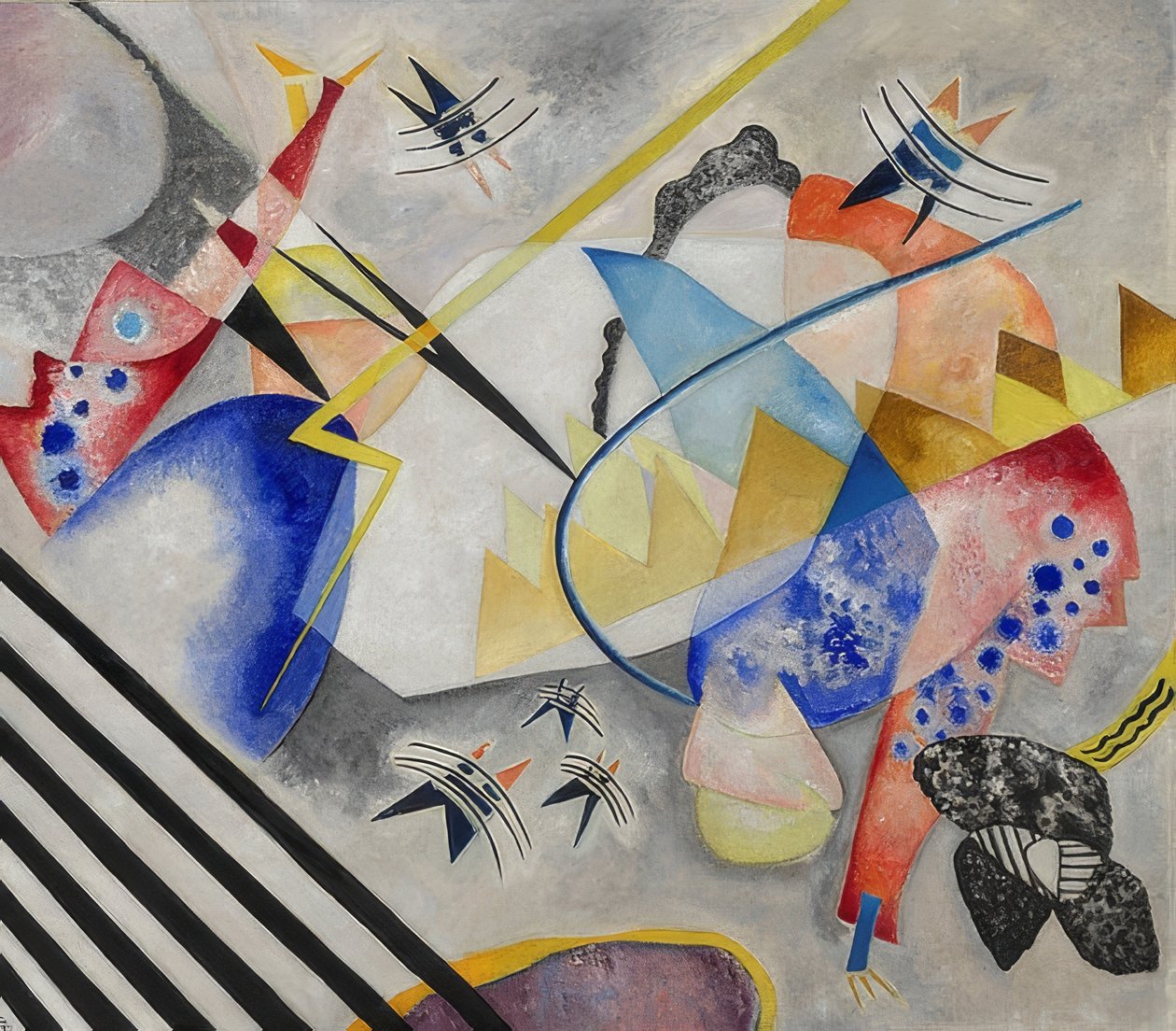 White Center by Wassily Kandinsky