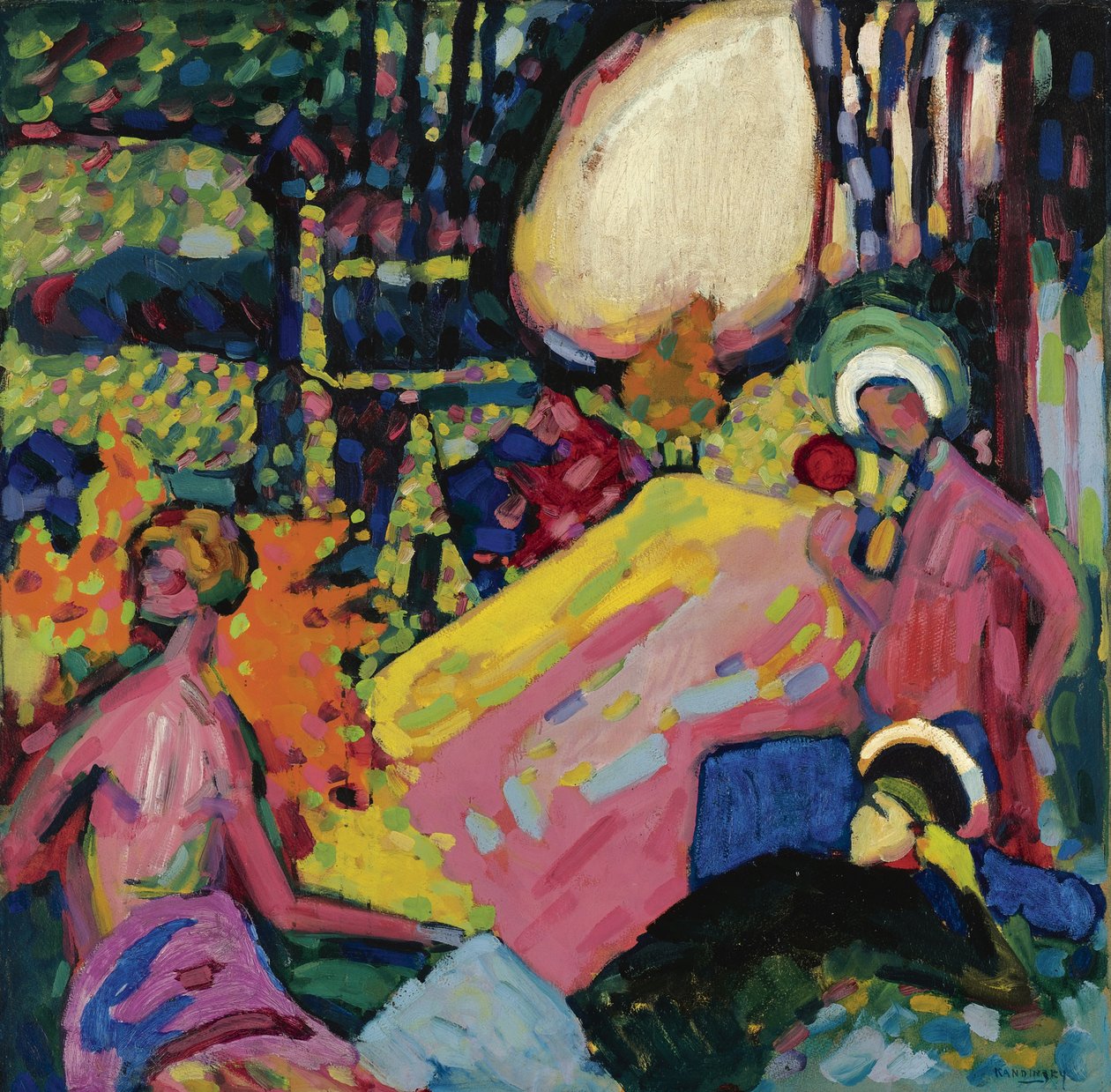 White Sound by Wassily Kandinsky