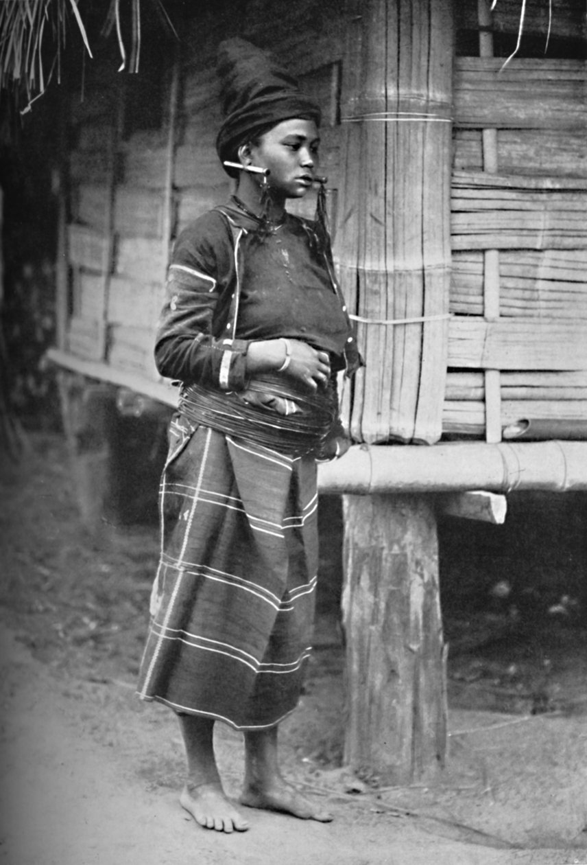 A Kachin Woman, 1902 by Watts and Skeen