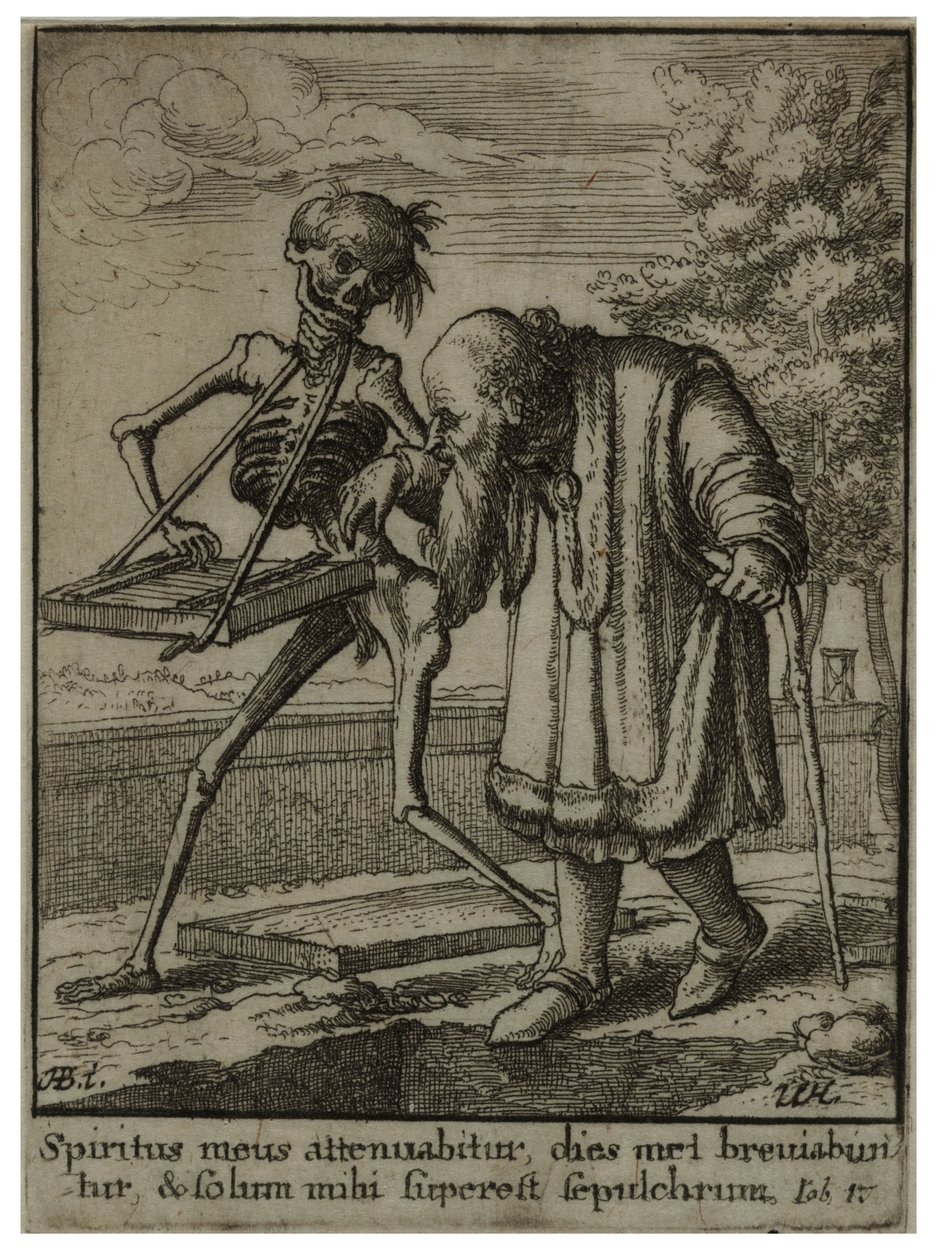 Old Man (State 2) by Wenceslaus Hollar