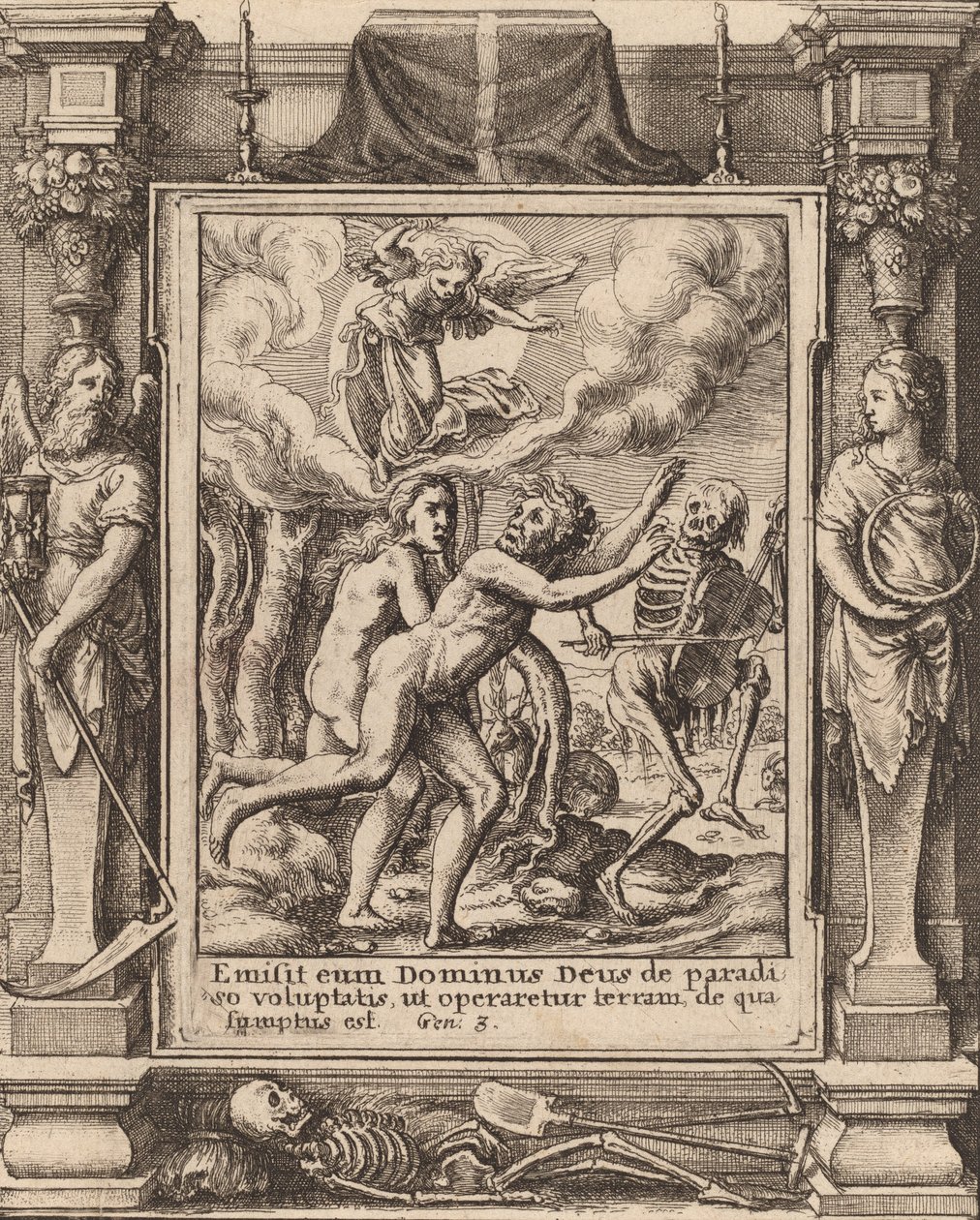 Paradise Lost, 1651 by Wenceslaus Hollar