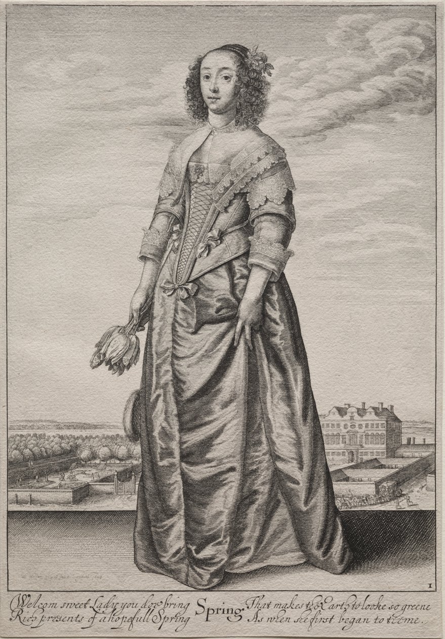 The Seasons: Spring by Wenceslaus Hollar