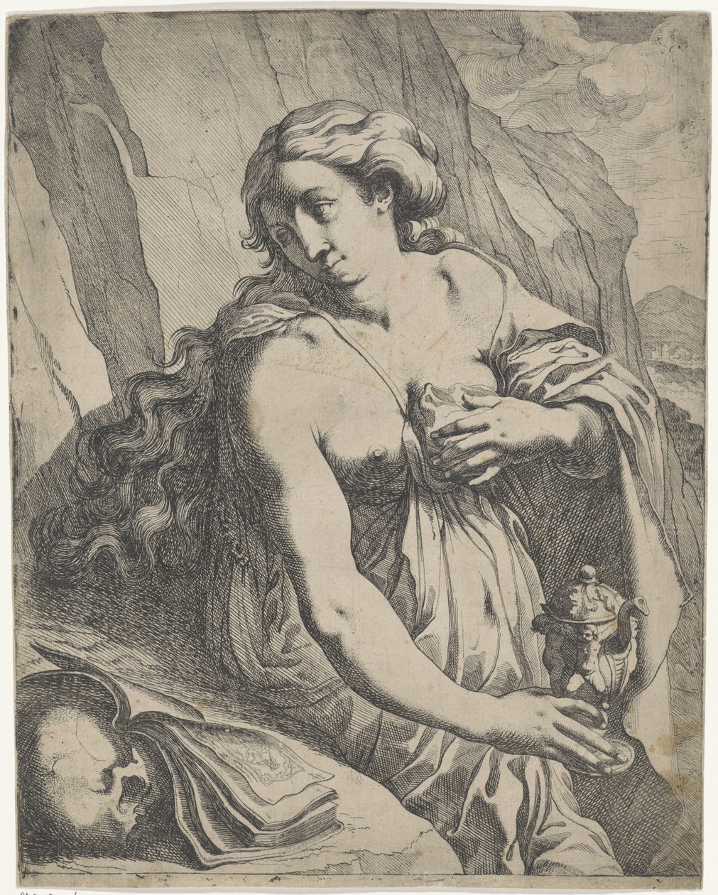 Penitent Mary Magdalene by Werner van den Valckert