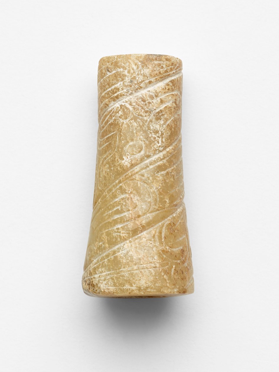 Tubular Ornament by Western Zhou Dynasty Chinese School