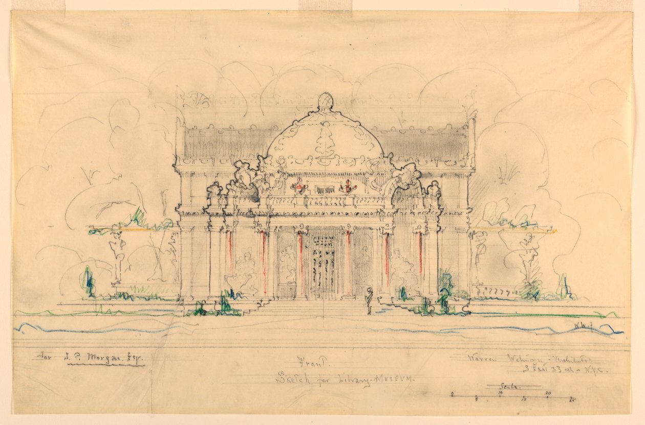 Front Elevation by Whitney Warren