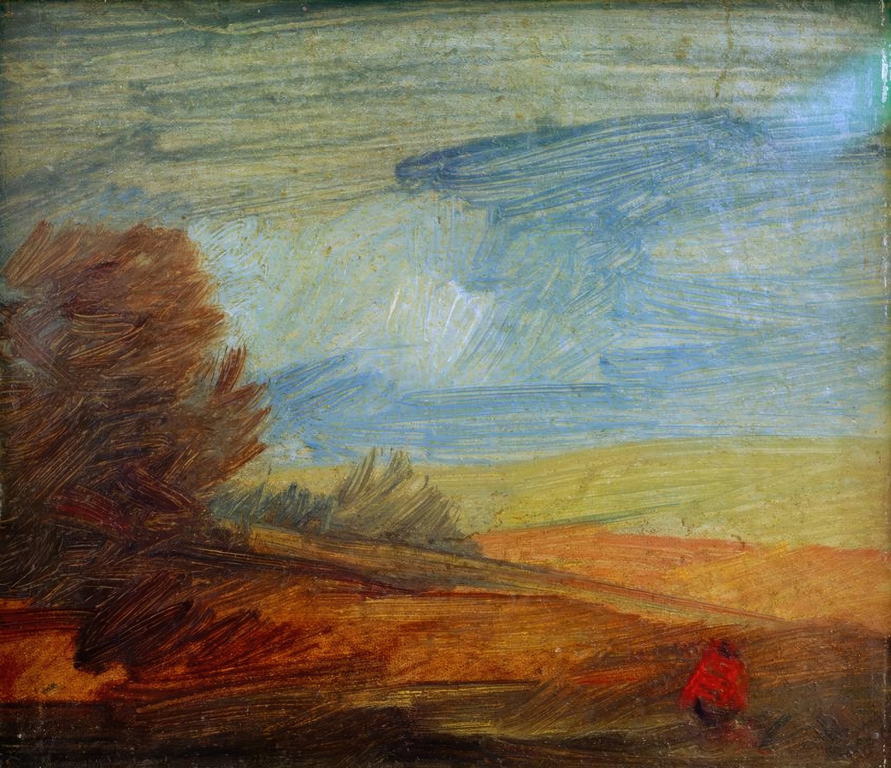 Luthorst Autumn Landscape by Wilhelm Busch