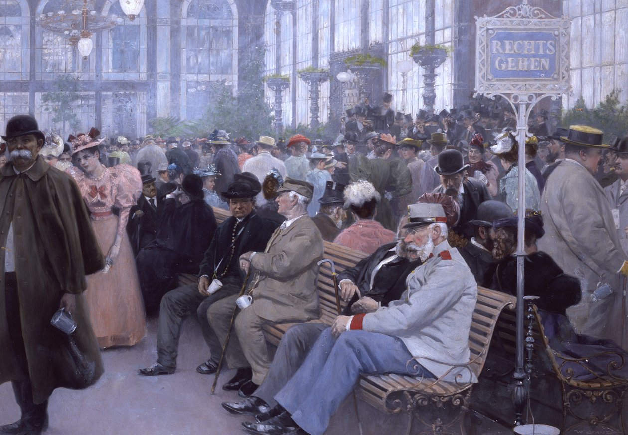 The Sprudel-Colonnade by Wilhelm Gause