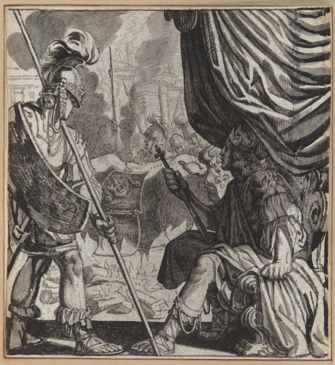 The Fool Fallen Into His Own Net by Wilhelm Stettler