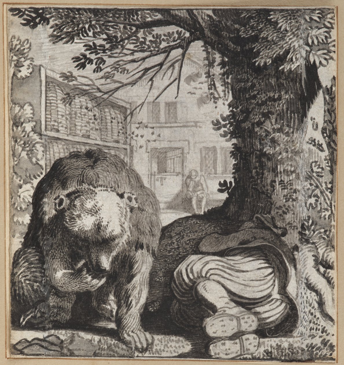 The Lazy Fool by Wilhelm Stettler