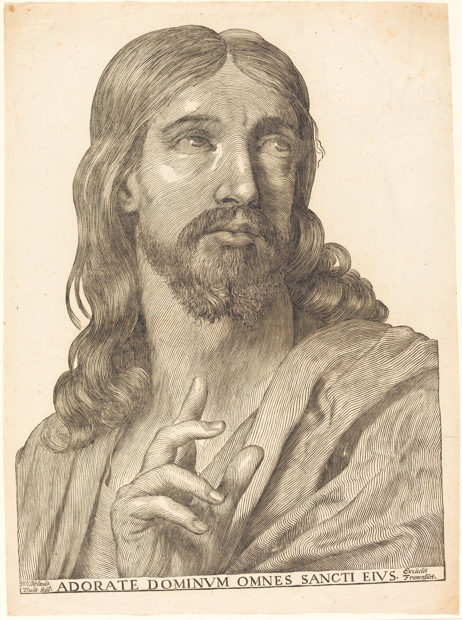 Christ in Half-Length by Wilhelm Traut