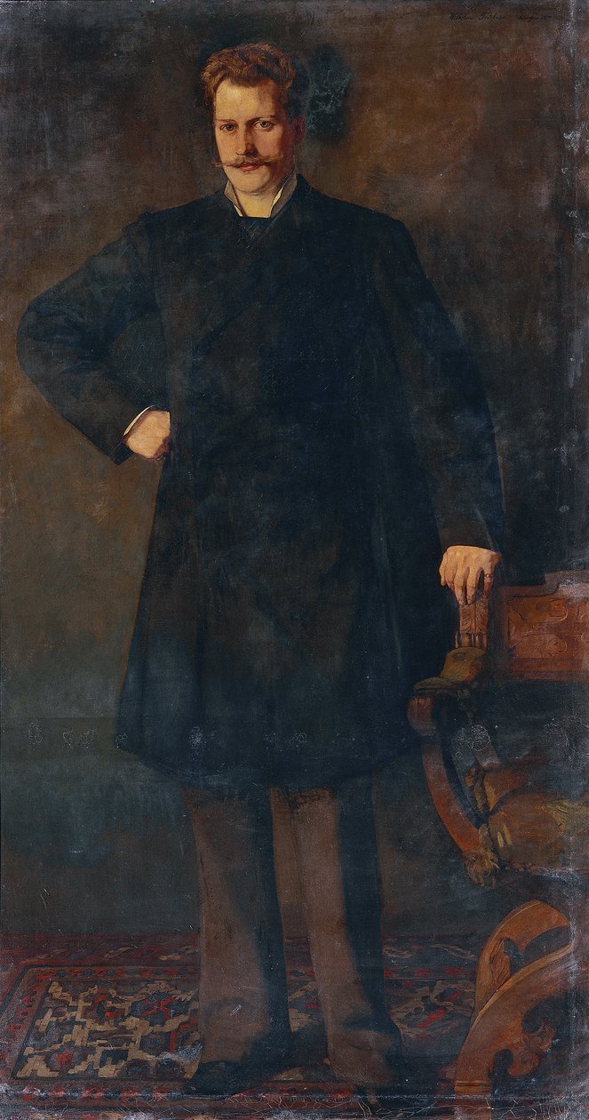 The Opera Singer Theodor Reichmann by Wilhelm Trübner