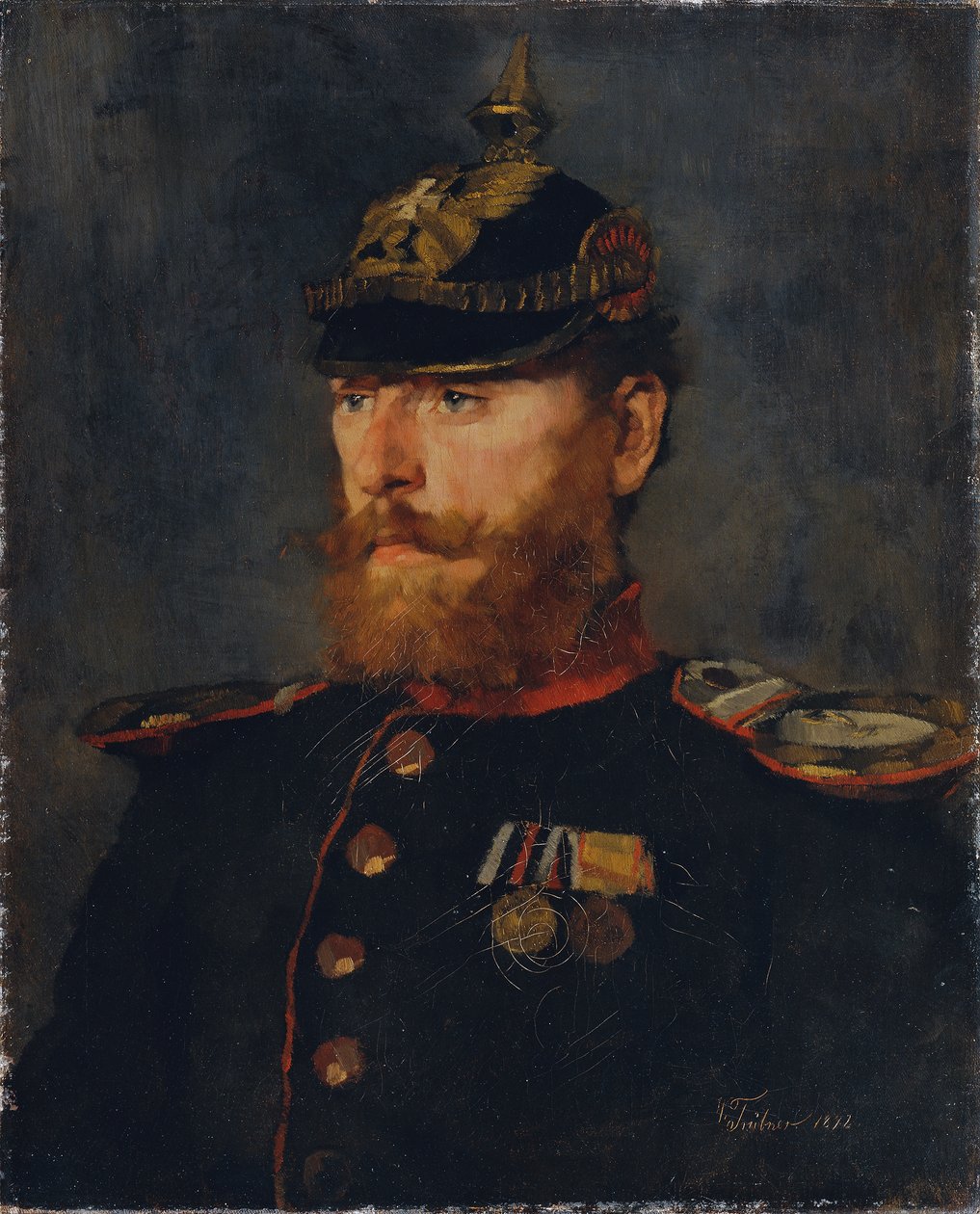 Militia Officer by Wilhelm Trübner