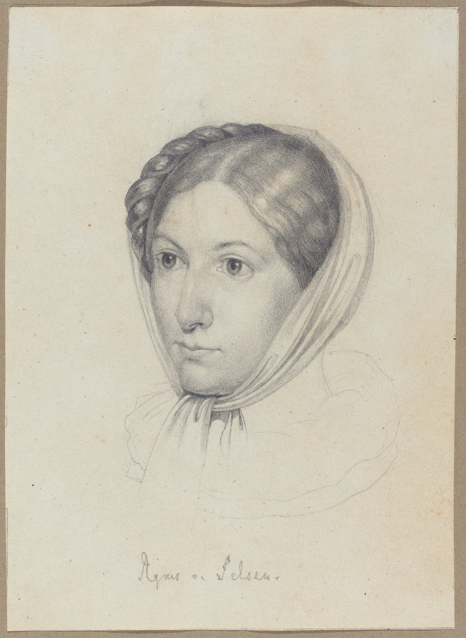 Agnes von Felsen by Wilhelm von Kügelgen