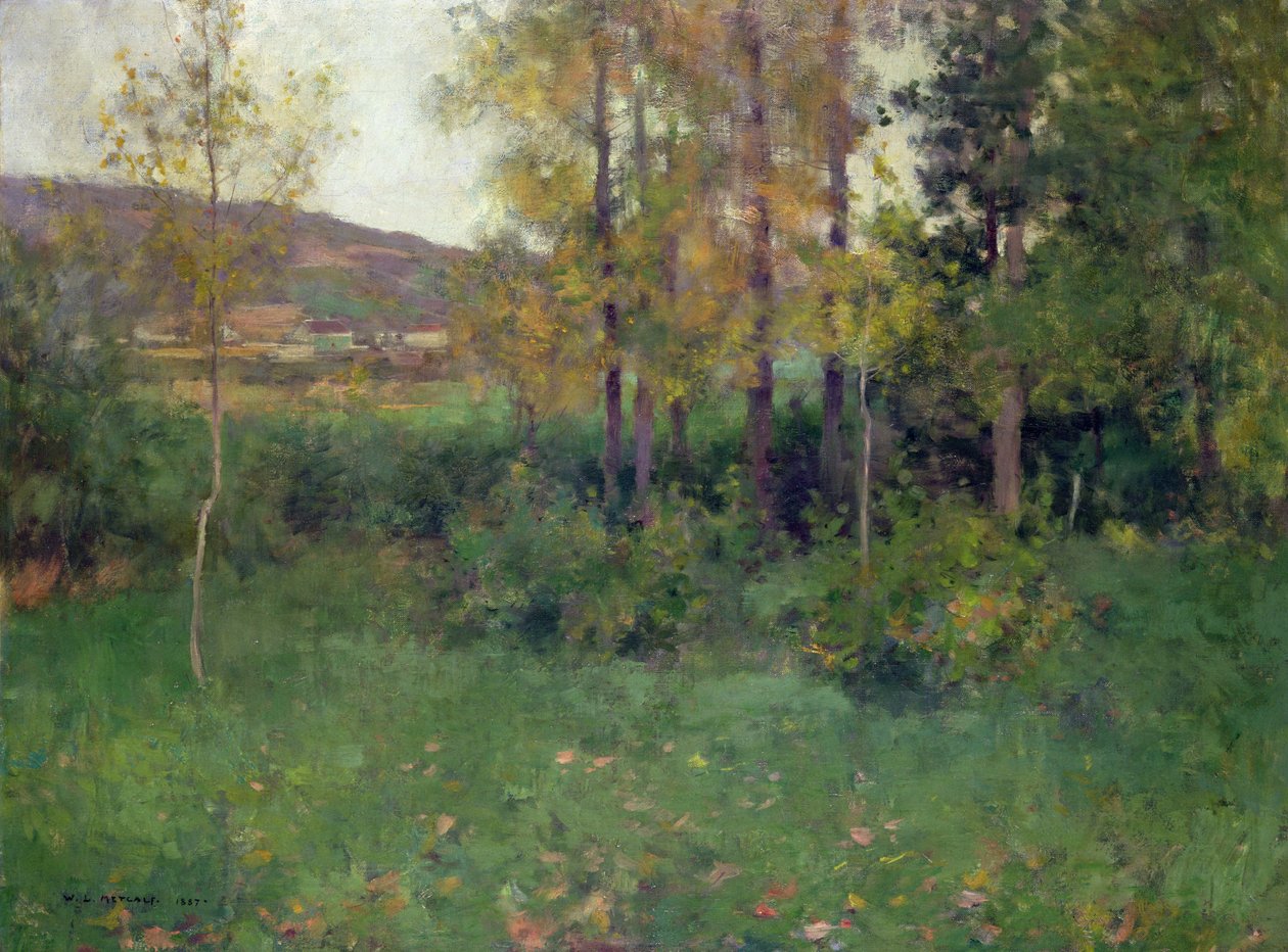 Spring Landscape, Giverny by Willard Leroy Metcalf