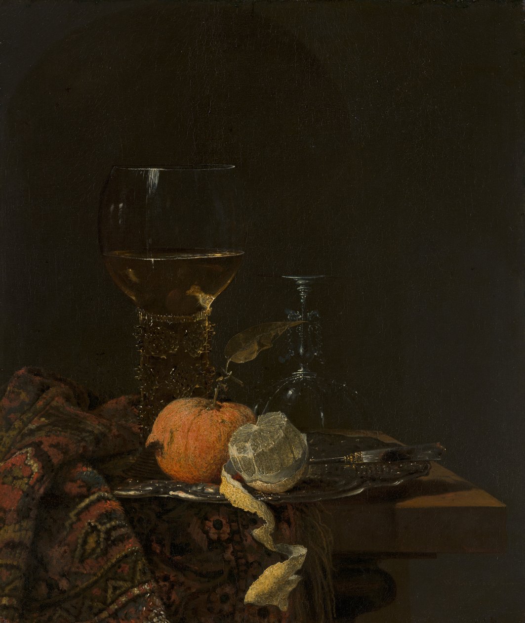 Still Life with Roemer by Willem Kalf