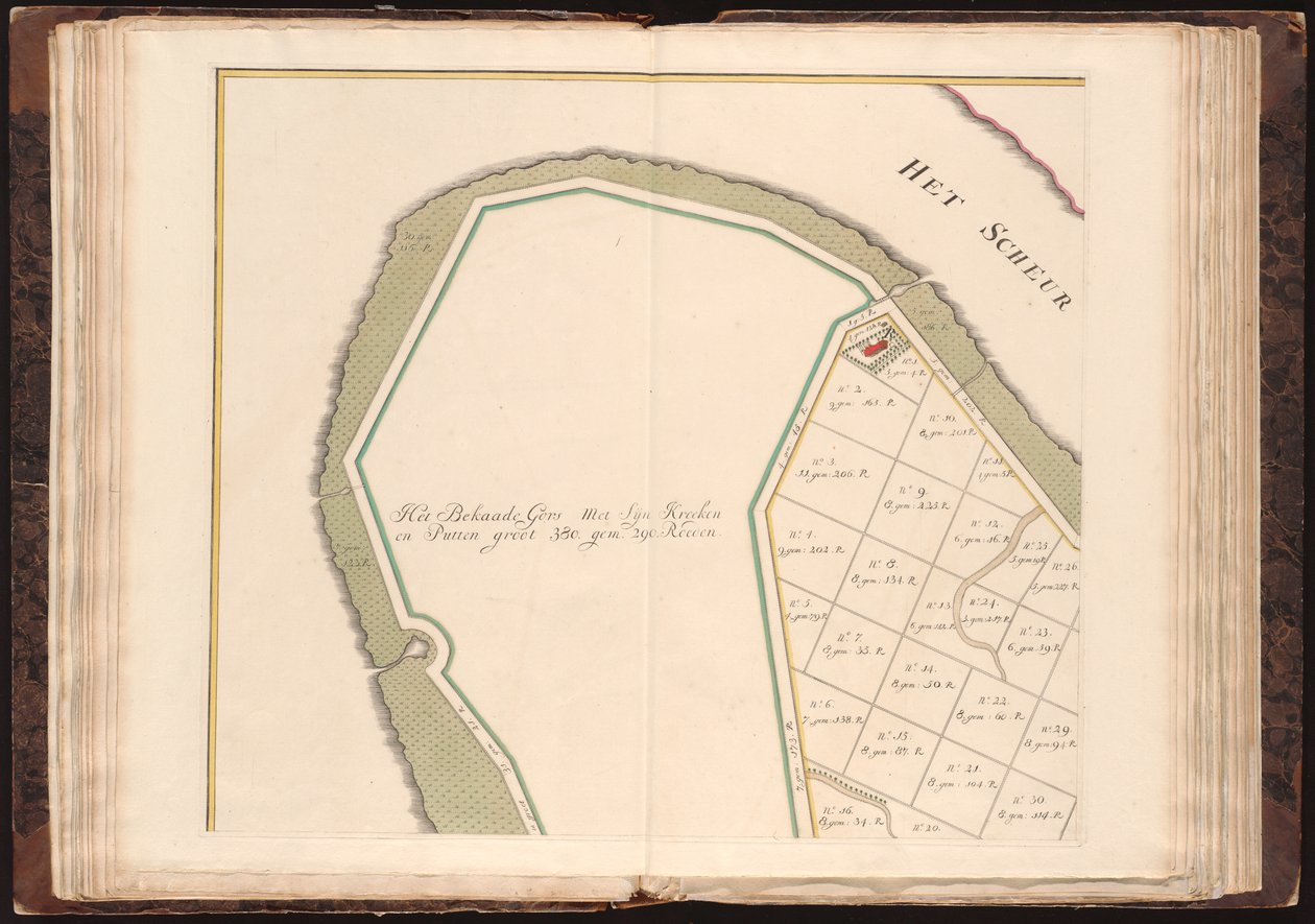 Map Created by Us Under Order of the Ed. by Willem van Swieten