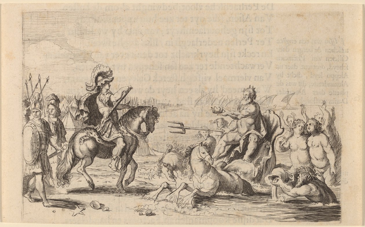 Alexander the Great and Neptune by Willem Basse