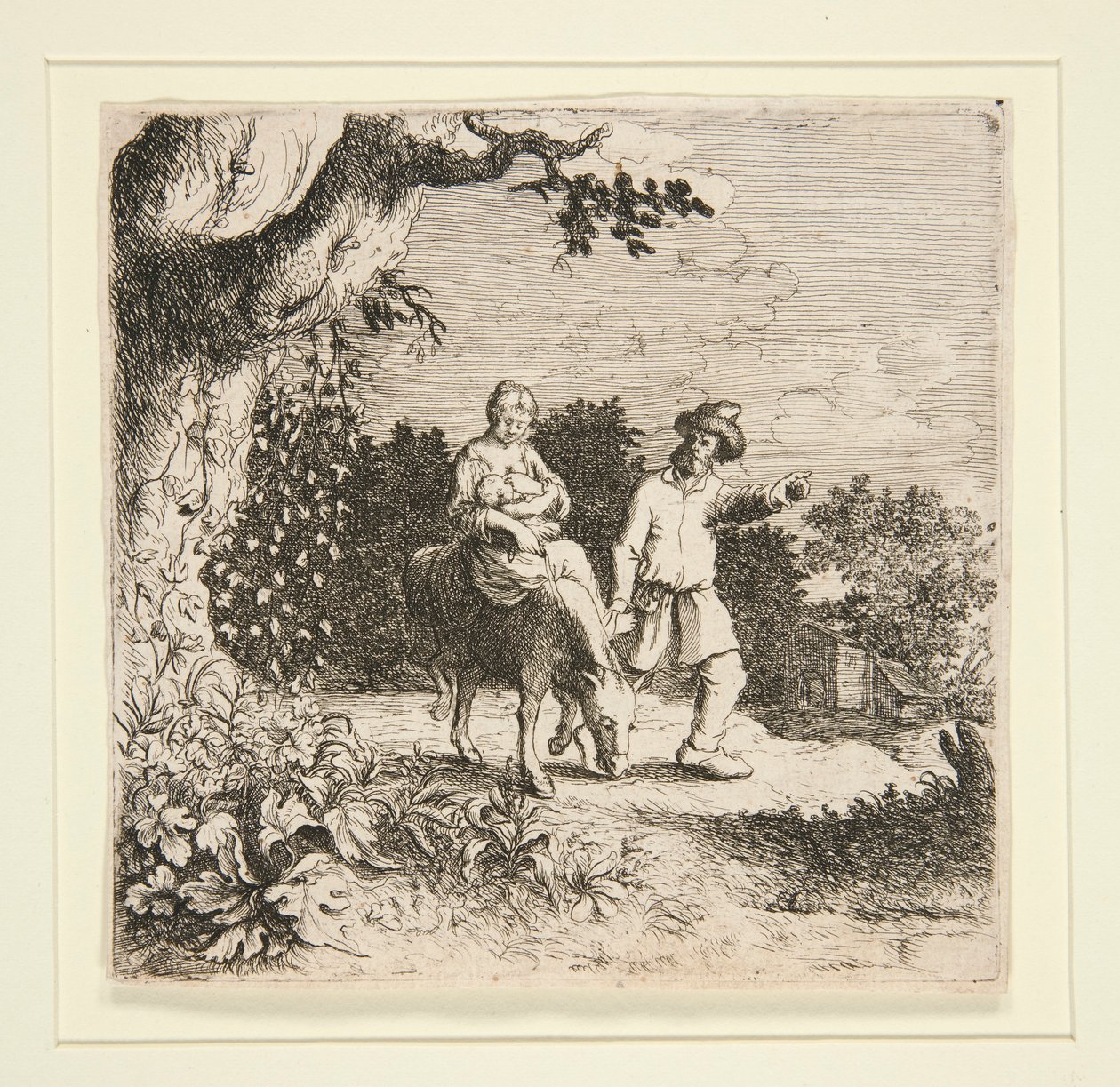 The Flight into Egypt by Willem Basse