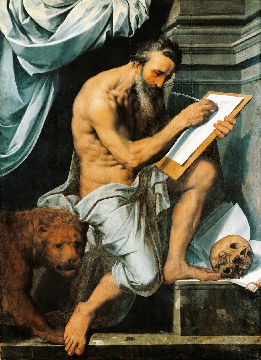 St. Jerome by Willem Key