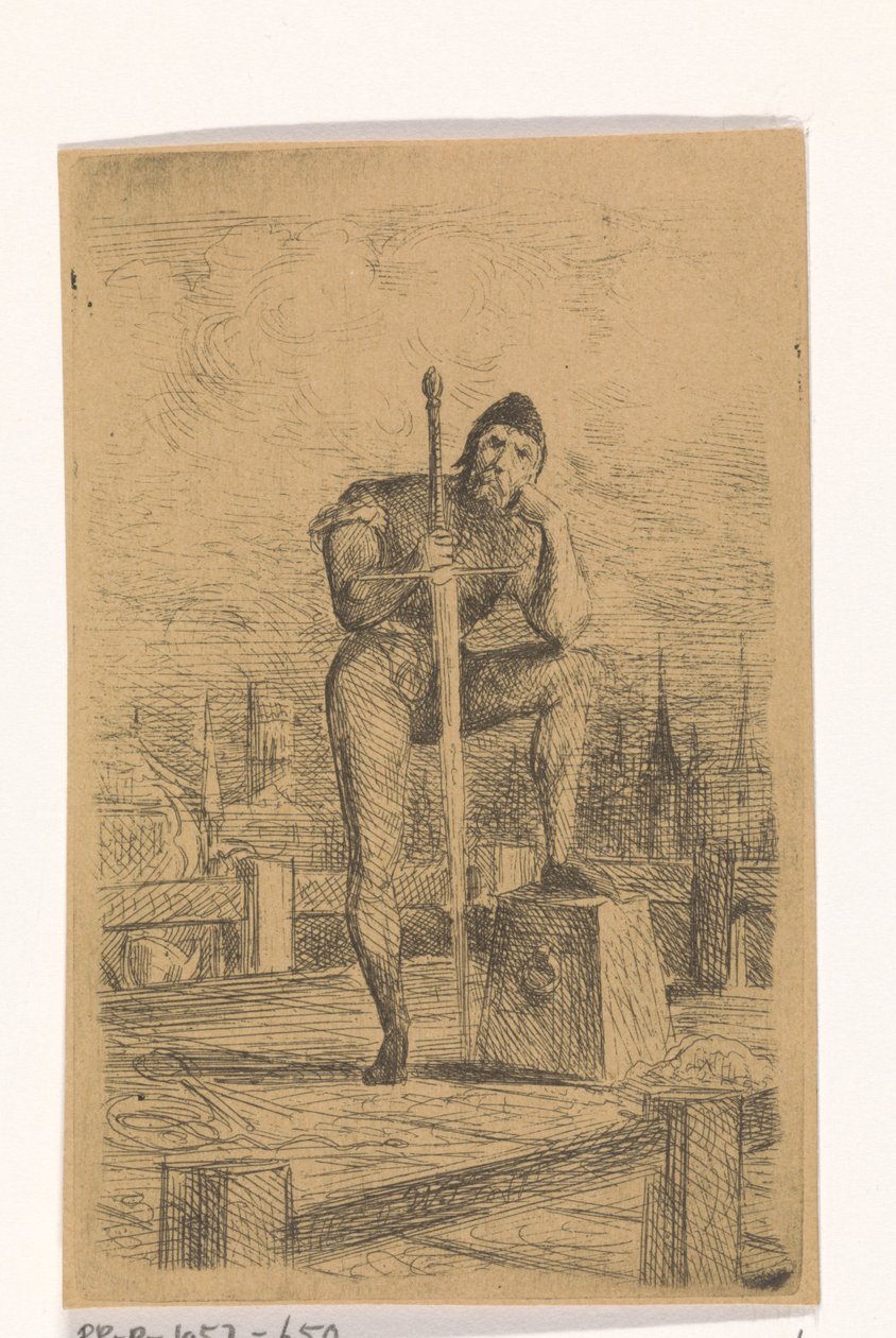 Executioner with Sword by Willem de Famars Testas